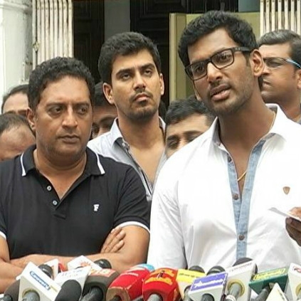 TFPC president Vishal's speech about new theatre ticket rates and entertainment tax