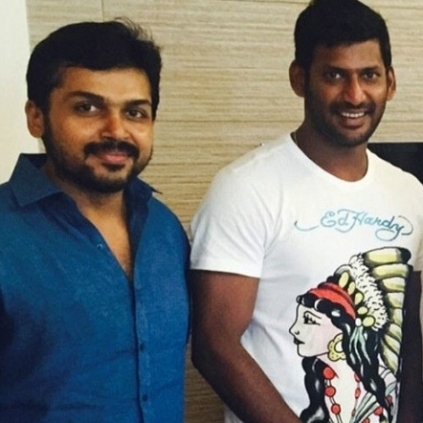 Vishal and Karthi to pay their assistants from their own salaries
