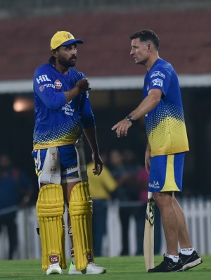 Chennai Super Kings' Practice Session