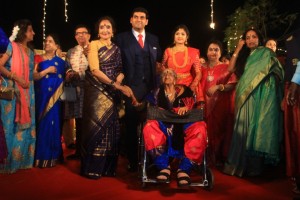 Y Gee Mahendra's Son Harshavardhana - Shwetha Reception