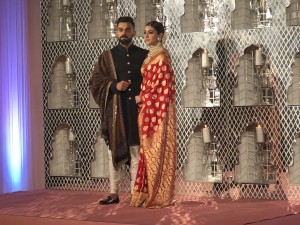 Virat Kohli And Anushka Sharma Reception