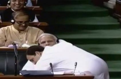 BJP lawmaker Nishikant Dubey says that they fear Rahul Gandhi\'s hug