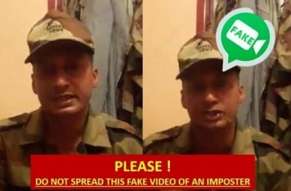 Indian Army warns against video of impostor wearing army clothes