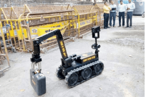 This 'Made in India' Robot Can Diffuse Bombs Using Night Vision