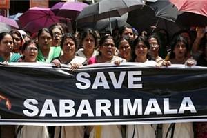 Massive Protests Against Women Entering Sabarimala; Protesters Stop Vehicles At Base Camp