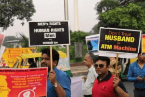 A Group Of Men Marked International Men's Day By Taking Out An Anti #Metoo March