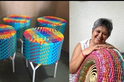 Mesmerising: This Mumbai woman turns waste into beautiful furniture.