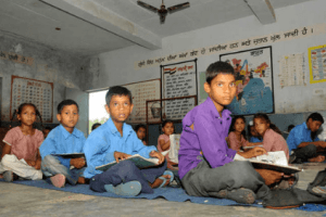 Heart-Warming! Police Station Turns Into Classroom For Slum Kids