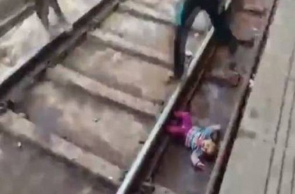 UP - Watch one-year-old survives after train passes over