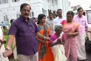 Wow! 96-yr-old lady tops literacy test in Kerala