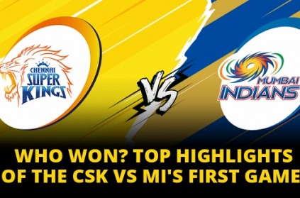 MI vs CSK: Highlight points