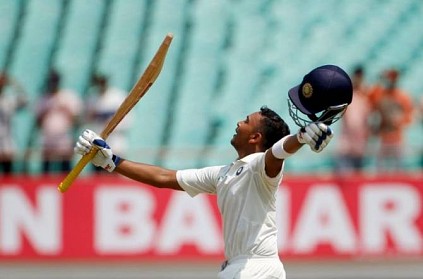 Prithvi Shaw becomes 2nd youngest cricketer to score 100 in debut Test