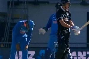 Watch - Rohit Sharma cannot help his laughter after bizarre shot by batsman