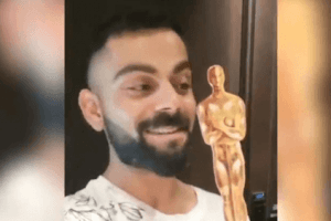 Skipper Virat Kohli Enjoys An 'Oscar' Moment; Stuns Fans With A New Award