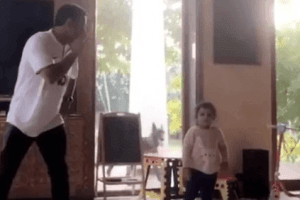 WATCH | MS Dhoni Learns Dance Moves From His Daughter Ziva