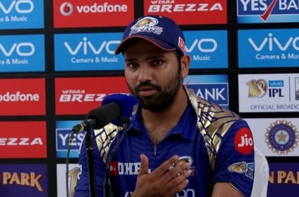 IPL 2018: MI Captain Rohit Sharma speech after loss the game