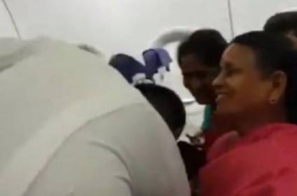 Pilots touches his mother feet before flying for the first time viral