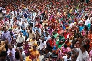 Chennai - Govt school teachers and employees go on indefinite strike