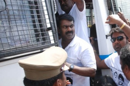 Protest against IPL match Seeman, Bharathiraja and Vetrimaran arrested