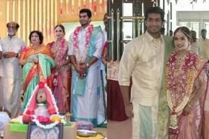 It's official! Soundarya Rajinikanth and Vishagan Vanangamudi are married! It's official! Soundarya Rajinikanth and Vishagan Vanangamudi are married!