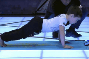 5-Year-Old Boy Breaks Six World Records With 3,202 Consecutive Press-up