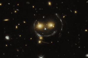 Want To Know What Caused This Cosmic Smiley In Space? NASA Explains