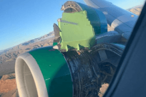 WATCH | Flight Engine Cover Falls Off Mid-Air; Passengers Freak Out