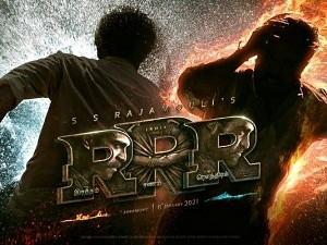 Jr NTR Ram Charan's RRR Title Logo and Motion Poster video here