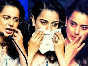 Kangana Ranaut break down into tears during Thalaivi trailer launch talking about director Vijay
