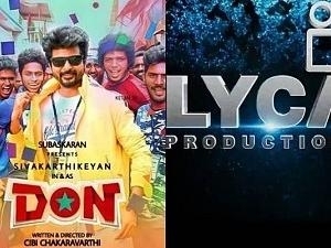 Lyca Productions announce Sivakathikeyan’s Don new release date