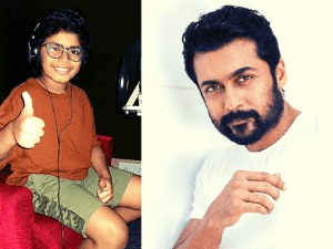Working stills from this popular hero's son is out from Suriya's film - TRENDING!