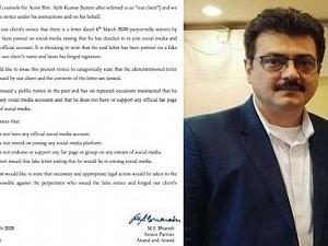 Thala Ajith issues official clarification about news Ajith joins Social media