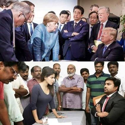 Thamizh Padam 2 Team Trolls Donald Trump