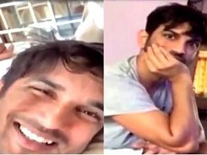 Unseen videos of Sushant filmed by Rhea surface