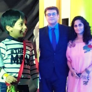 Valimai actor Ajith Kumar's son Aadvik Ajith's fifth birthday celebration video is going viral
