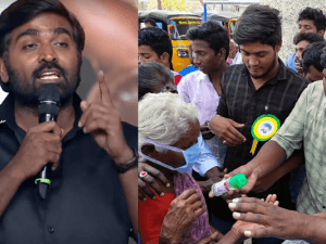 Vijay Sethupathi fans prove his Master audio launch speech about humanity right