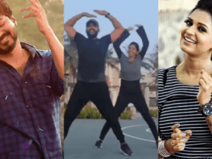 Vijay TV and Tharai Thappattai fame Anandhi works out for Vijay's 'Vaathi Coming' song from 'Master'