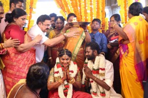 Actor Ramesh Thilak and Navalakshmi Wedding